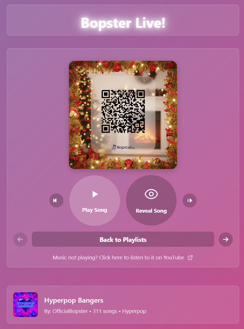 How to scan custom Hitster-like Bopster Cards with Bopster Live